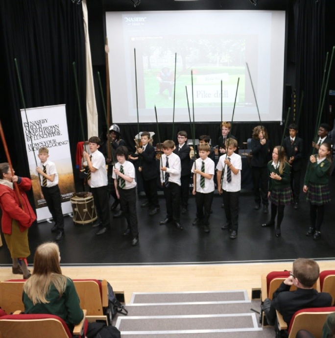 News &raquo; Year 8 Step Back In Time Thanks To The Naseby Battlefield Project